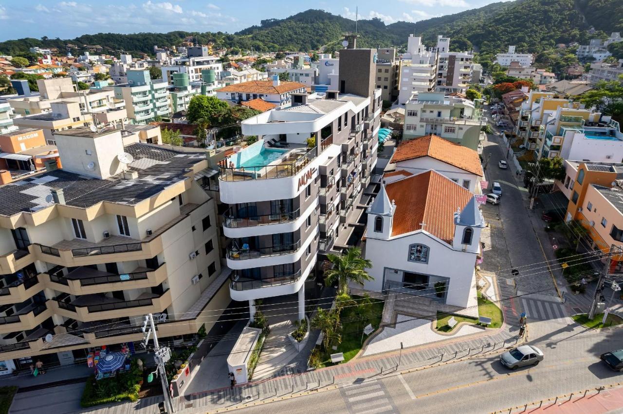 AION suítes 103 - Compacto e luxuoso Loft - Rooftop com piscina e academia - À poucos passos da praia Bombinhas Exterior foto